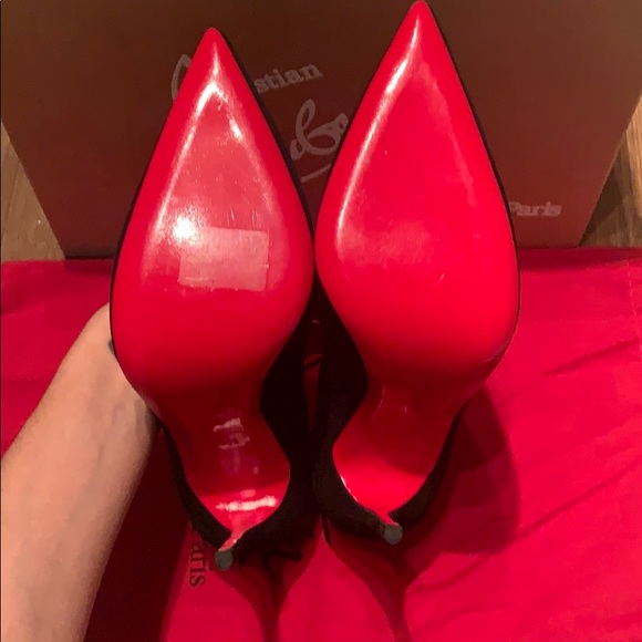 ❌ SOLD ❌ BLACK SUEDE “SO KATE” 120mm PUMP - Picture 3 of 6